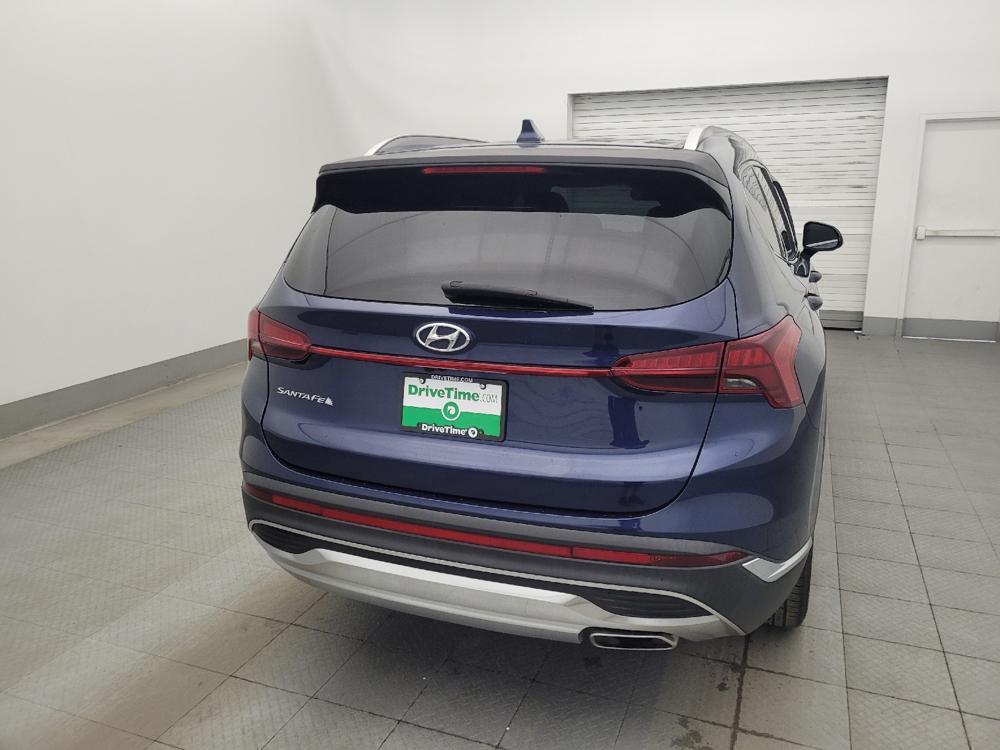 used 2021 Hyundai Santa Fe car, priced at $19,795