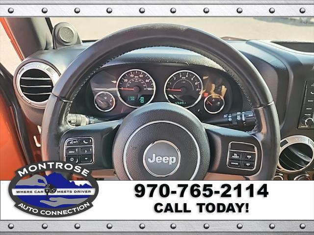 used 2011 Jeep Wrangler Unlimited car, priced at $16,490
