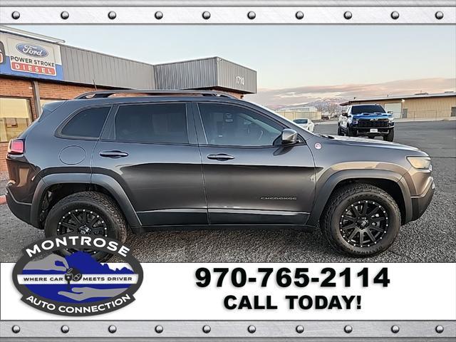 used 2019 Jeep Cherokee car, priced at $20,090