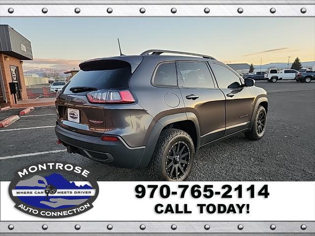 used 2019 Jeep Cherokee car, priced at $20,090