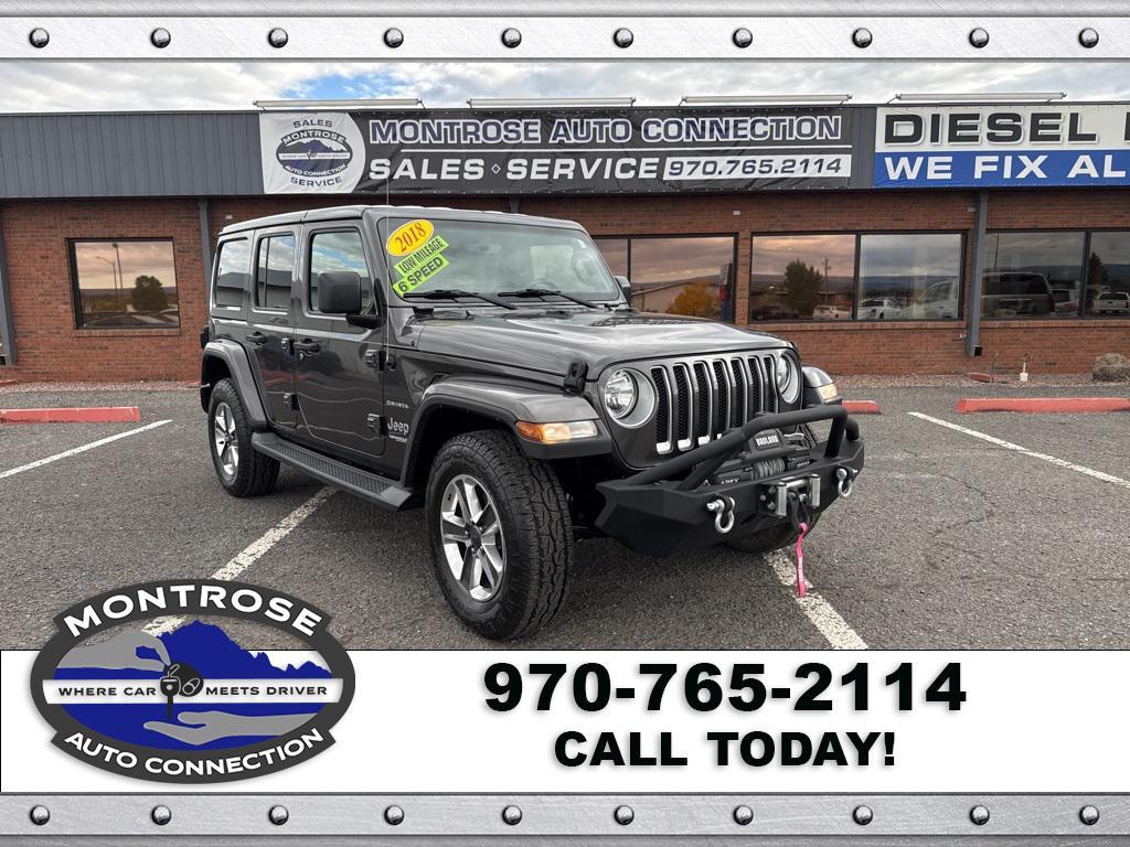 used 2018 Jeep Wrangler Unlimited car, priced at $29,990