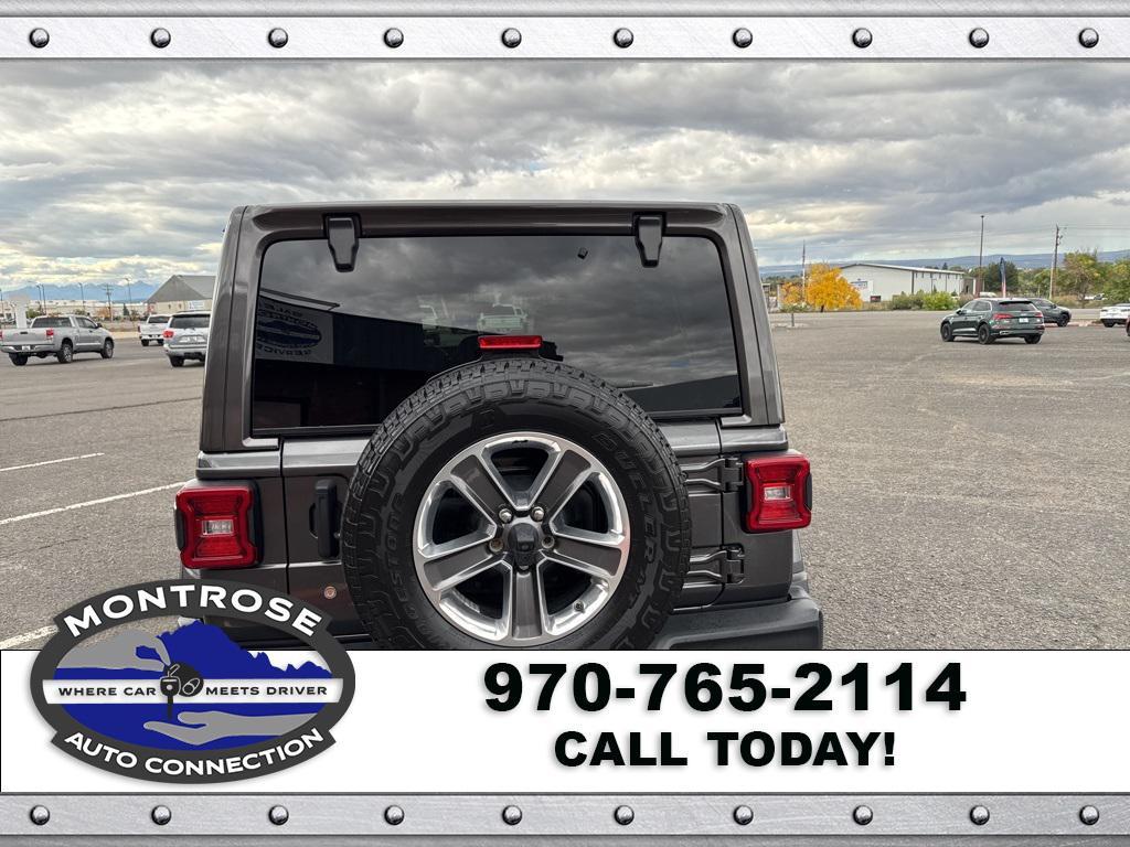 used 2018 Jeep Wrangler Unlimited car, priced at $29,990