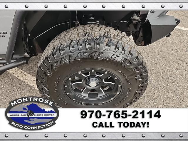 used 2015 Jeep Wrangler Unlimited car, priced at $19,490
