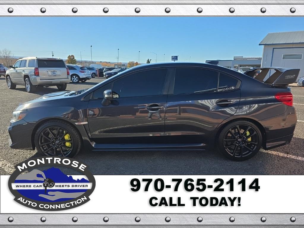 used 2018 Subaru WRX STI car, priced at $25,990