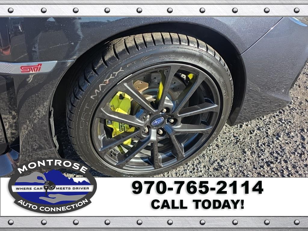 used 2018 Subaru WRX STI car, priced at $25,990