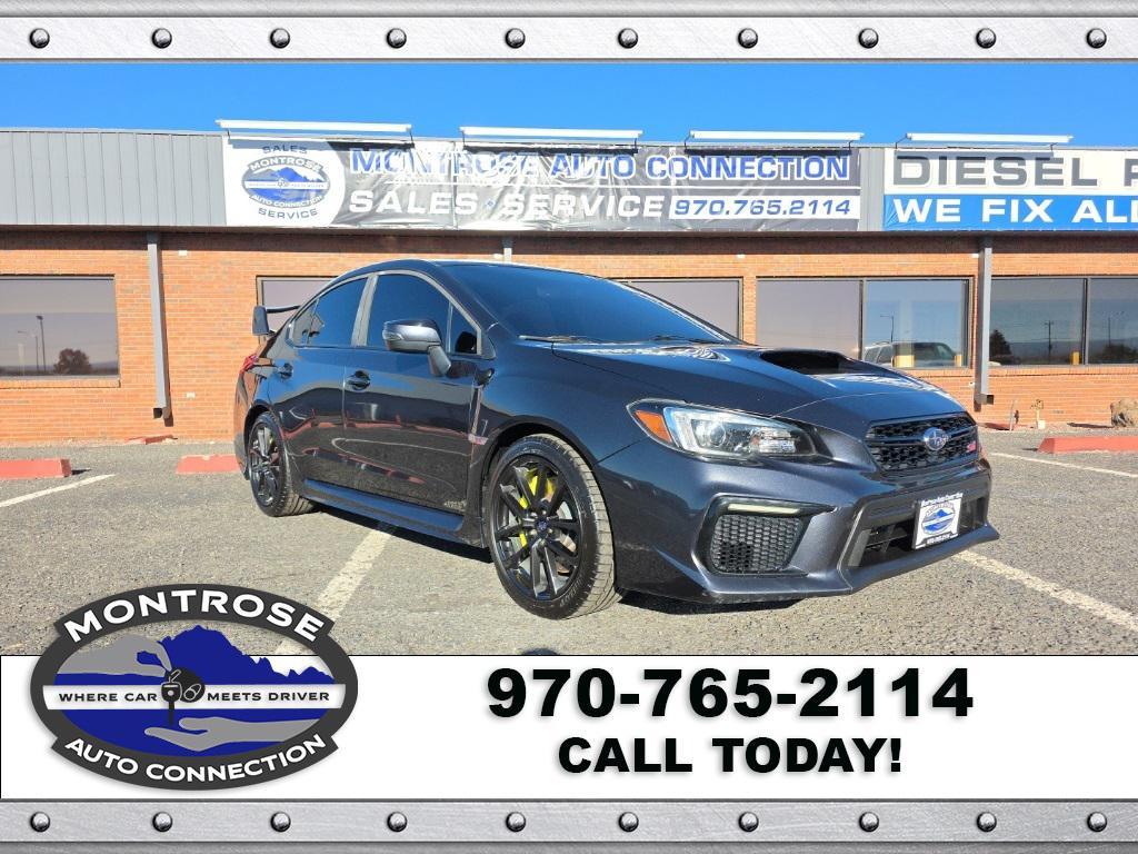 used 2018 Subaru WRX STI car, priced at $25,990