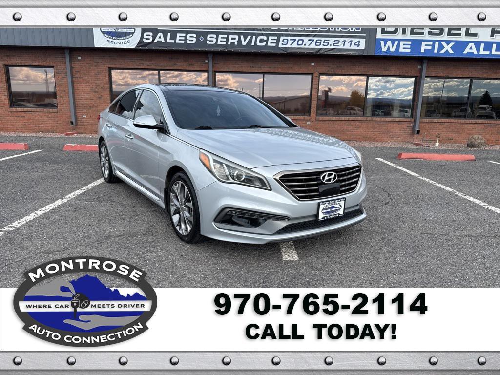 used 2015 Hyundai Sonata car, priced at $15,490
