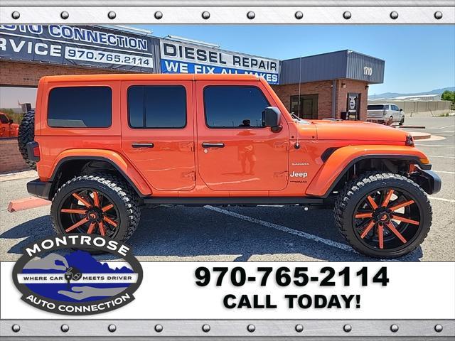 used 2020 Jeep Wrangler Unlimited car, priced at $34,190