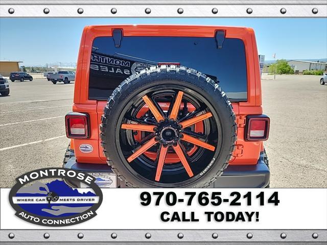 used 2020 Jeep Wrangler Unlimited car, priced at $34,190