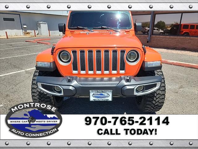 used 2020 Jeep Wrangler Unlimited car, priced at $34,190