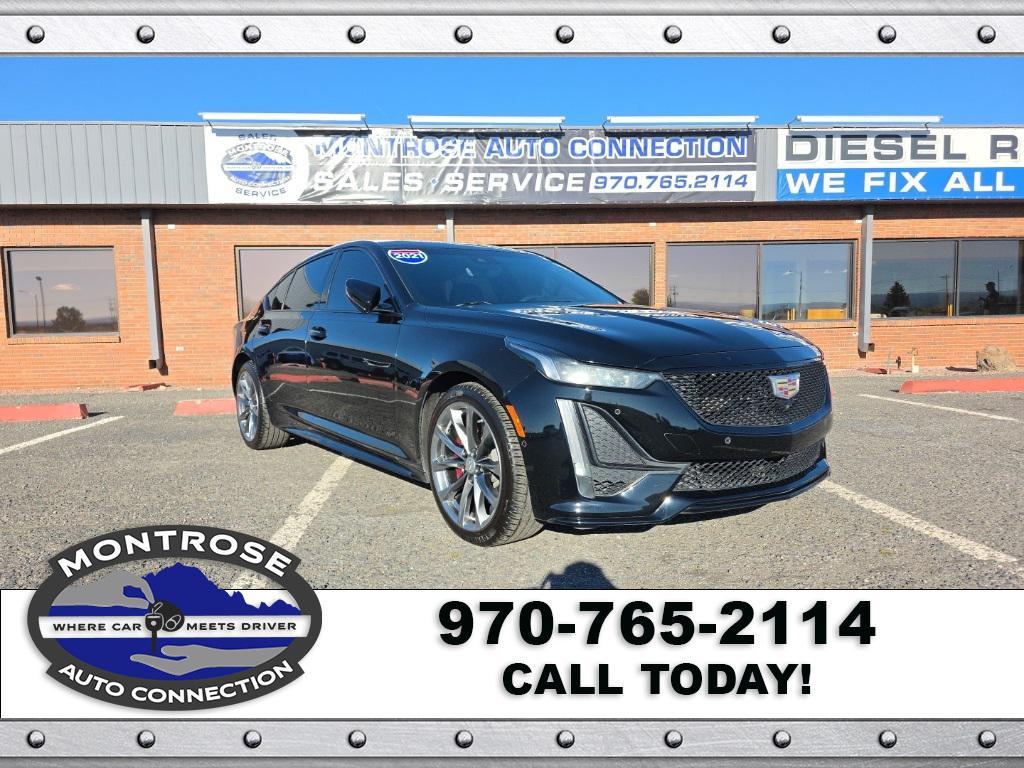 used 2021 Cadillac CT5 car, priced at $44,490