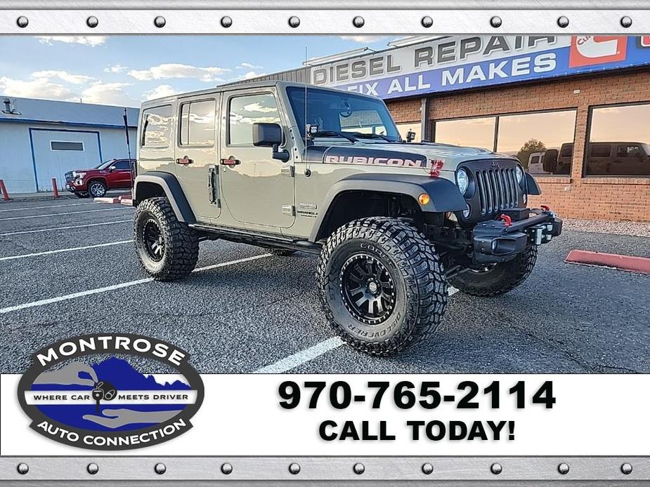 used 2017 Jeep Wrangler Unlimited car, priced at $34,400