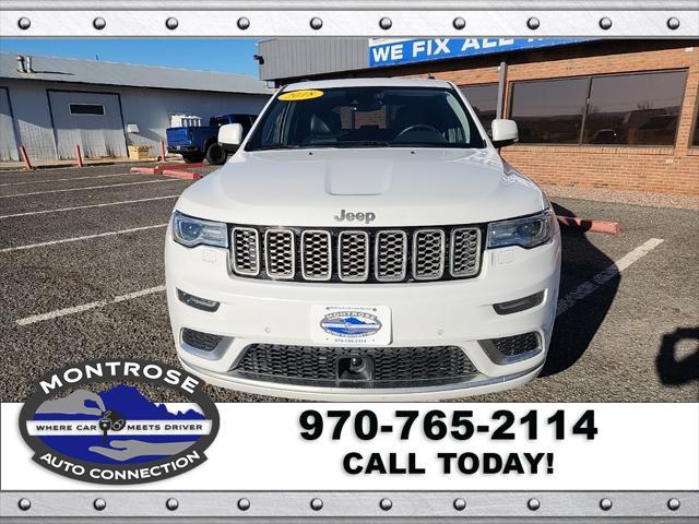 used 2018 Jeep Grand Cherokee car, priced at $28,330