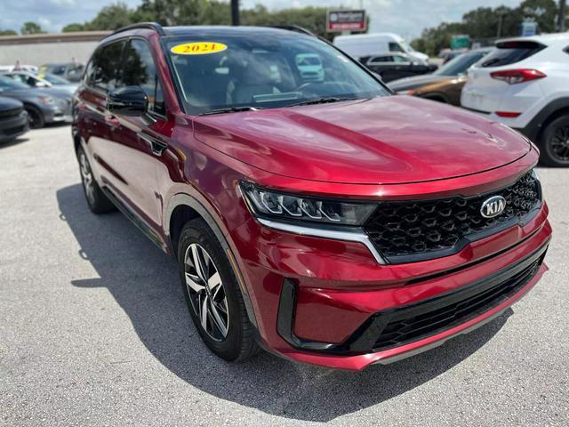 used 2021 Kia Sorento car, priced at $20,895