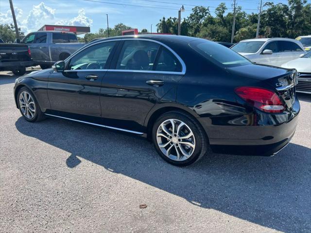 used 2015 Mercedes-Benz C-Class car, priced at $11,995