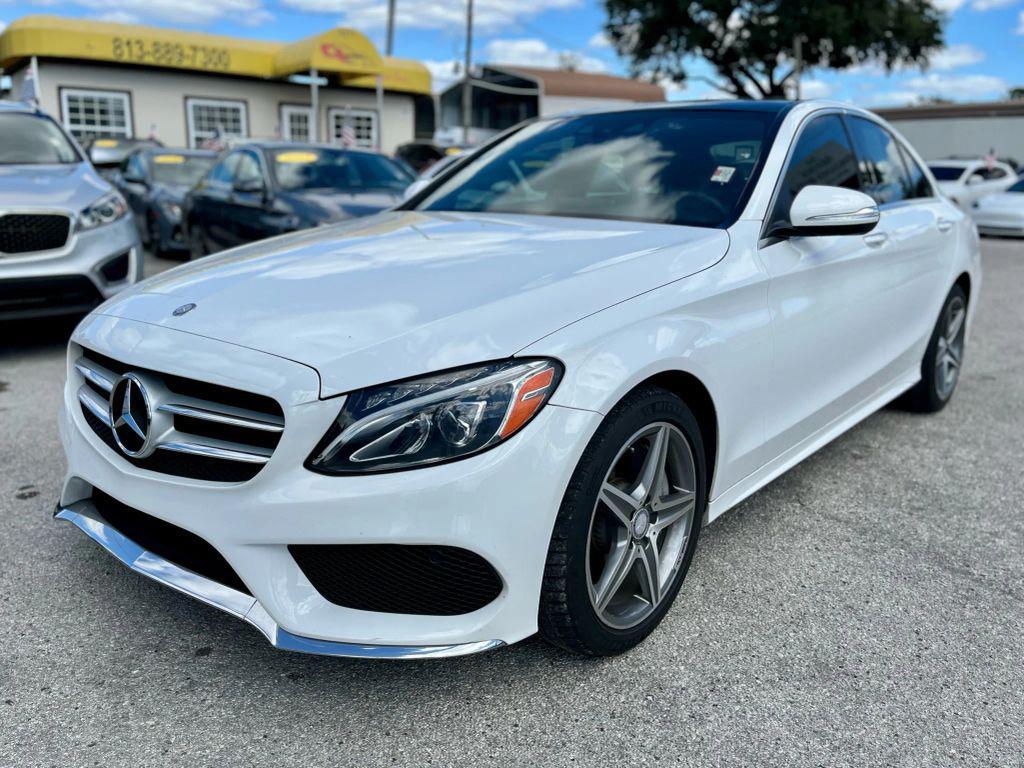 used 2015 Mercedes-Benz C-Class car, priced at $14,995