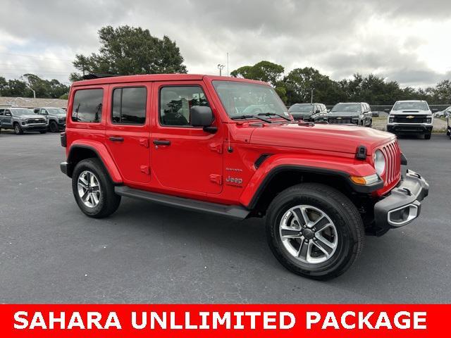 used 2021 Jeep Wrangler Unlimited car, priced at $32,350