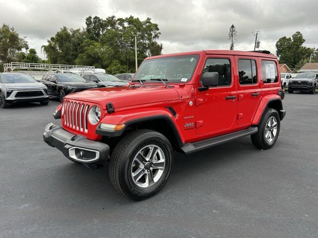 used 2021 Jeep Wrangler Unlimited car, priced at $32,350