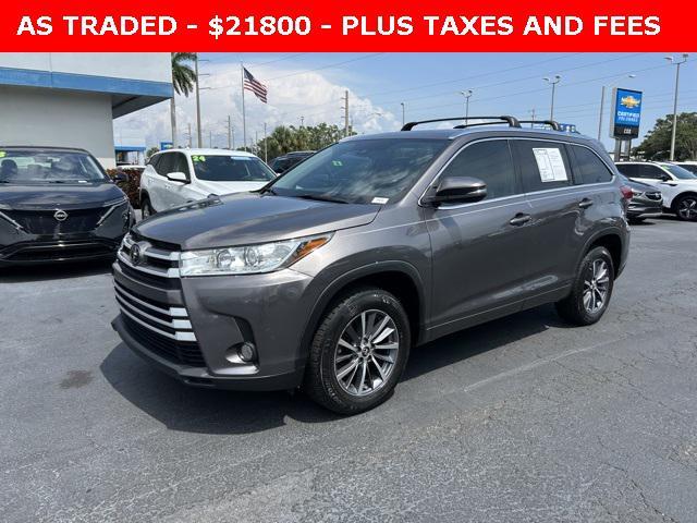 used 2018 Toyota Highlander car, priced at $21,800