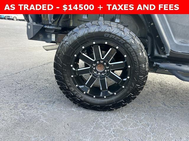 used 2018 Jeep Wrangler JK Unlimited car, priced at $14,500