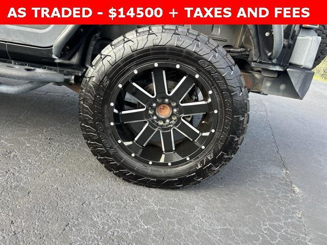 used 2018 Jeep Wrangler JK Unlimited car, priced at $14,500
