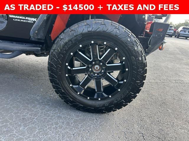 used 2018 Jeep Wrangler JK Unlimited car, priced at $14,500
