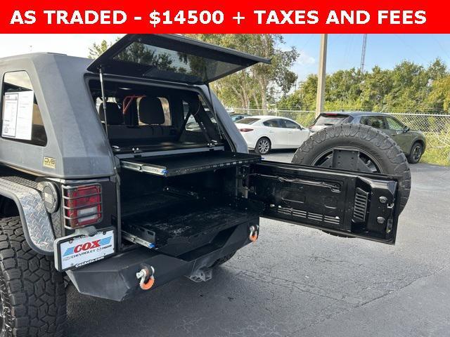 used 2018 Jeep Wrangler JK Unlimited car, priced at $14,500