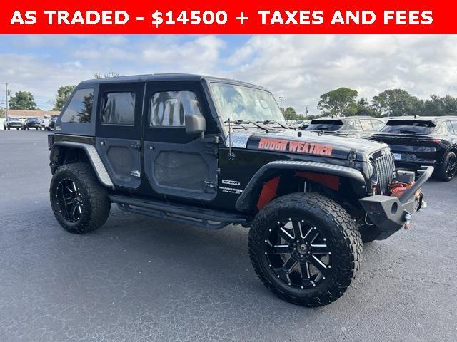 used 2018 Jeep Wrangler JK Unlimited car, priced at $14,500
