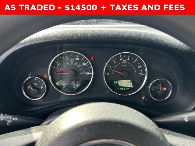 used 2018 Jeep Wrangler JK Unlimited car, priced at $14,500