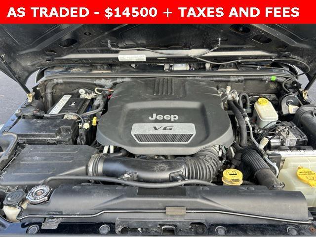 used 2018 Jeep Wrangler JK Unlimited car, priced at $14,500