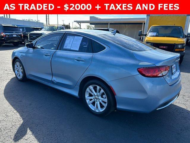 used 2015 Chrysler 200 car, priced at $2,000