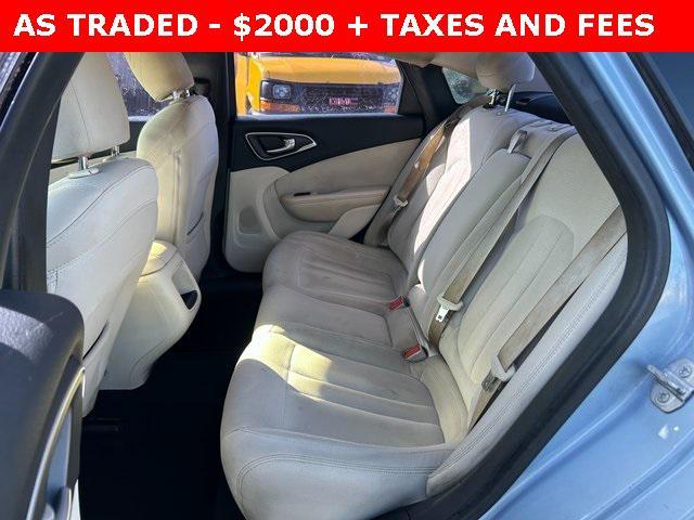 used 2015 Chrysler 200 car, priced at $2,000