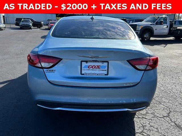 used 2015 Chrysler 200 car, priced at $2,000