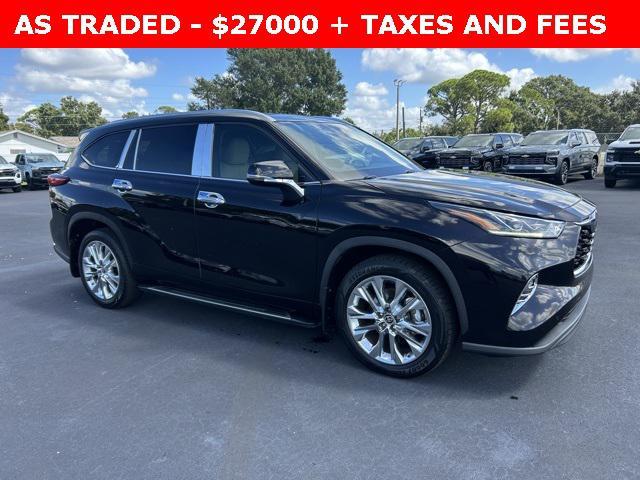 used 2020 Toyota Highlander car, priced at $27,000