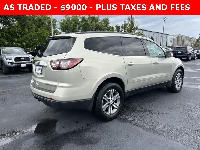 used 2016 Chevrolet Traverse car, priced at $9,000