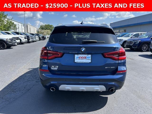 used 2021 BMW X3 car, priced at $25,900