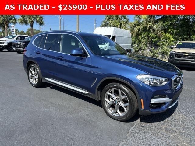 used 2021 BMW X3 car, priced at $25,900