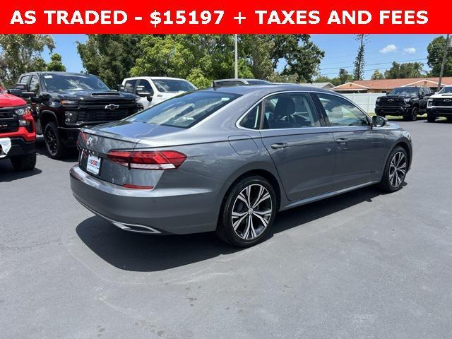 used 2021 Volkswagen Passat car, priced at $15,197