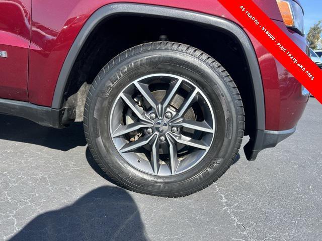 used 2017 Jeep Grand Cherokee car, priced at $16,000