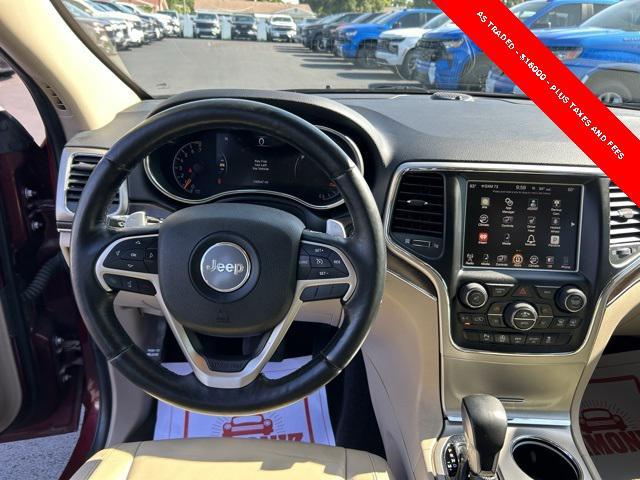 used 2017 Jeep Grand Cherokee car, priced at $16,000