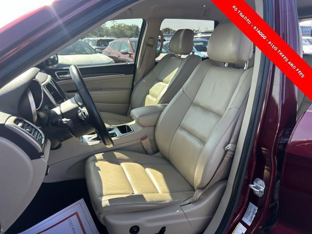 used 2017 Jeep Grand Cherokee car, priced at $16,000