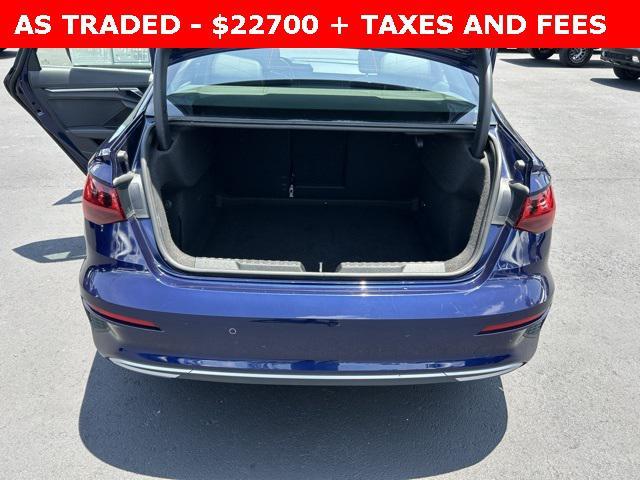 used 2023 Audi A3 car, priced at $22,700