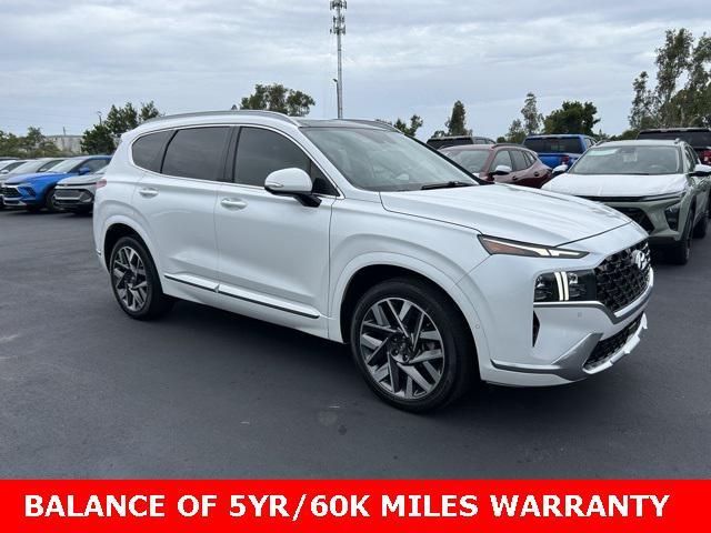 used 2023 Hyundai Santa Fe car, priced at $29,000