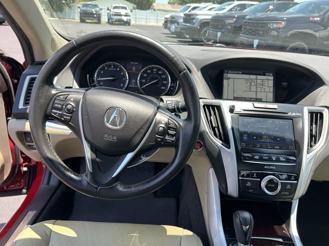 used 2017 Acura TLX car, priced at $15,000