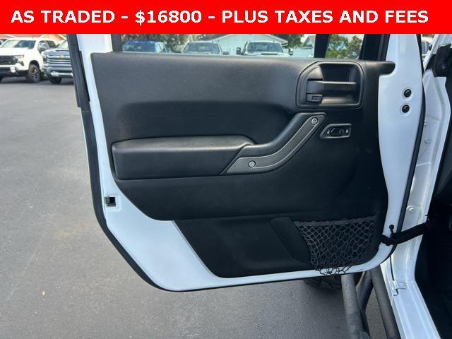 used 2016 Jeep Wrangler Unlimited car, priced at $16,800
