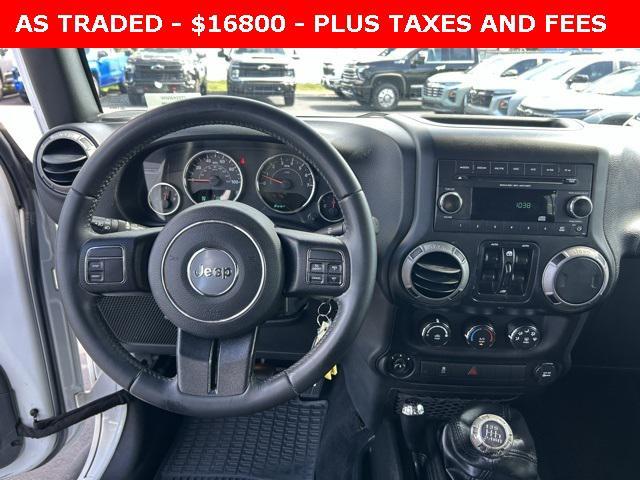 used 2016 Jeep Wrangler Unlimited car, priced at $16,800