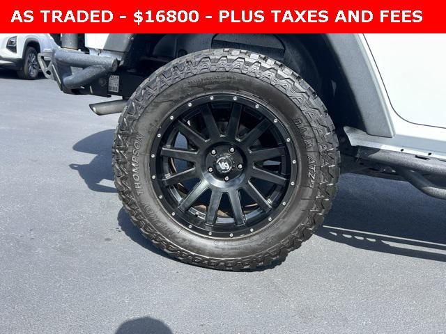 used 2016 Jeep Wrangler Unlimited car, priced at $16,800