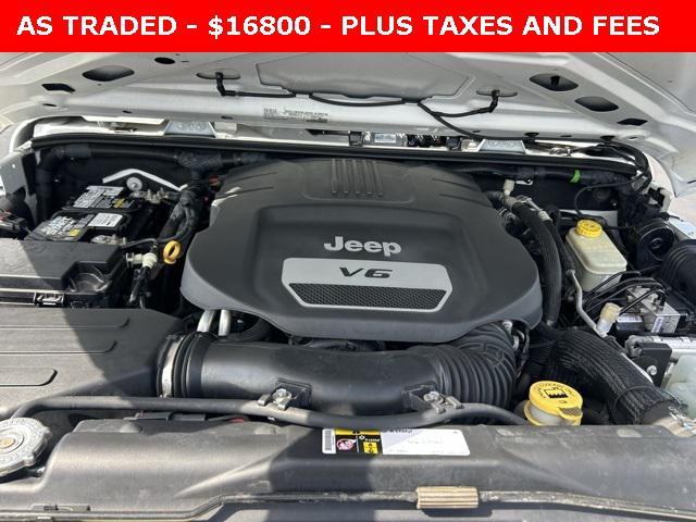 used 2016 Jeep Wrangler Unlimited car, priced at $16,800