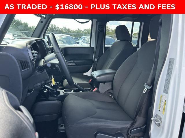 used 2016 Jeep Wrangler Unlimited car, priced at $16,800