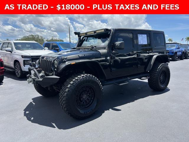 used 2015 Jeep Wrangler Unlimited car, priced at $18,000